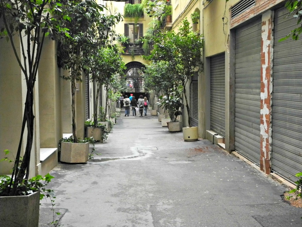 Entrada desde Sant Pere més Alt.