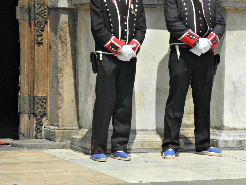 Mosso d'Esquadra con el uniforme de Gala.