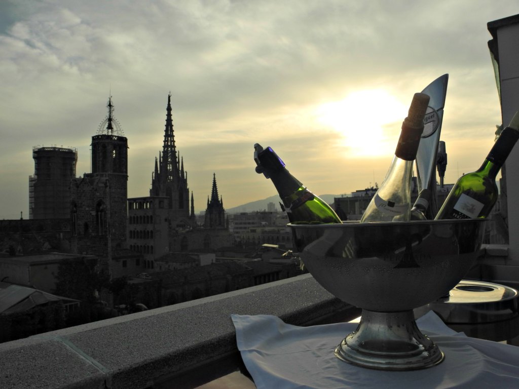 Vistas desde la terraza del Hotel H10 Montcada.