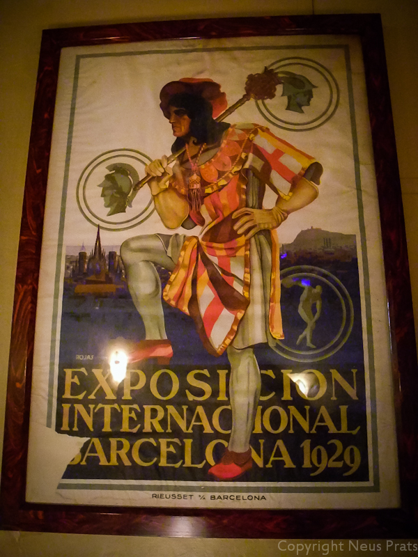  Hermes en el cartel de la Exposición Internacional de 1929