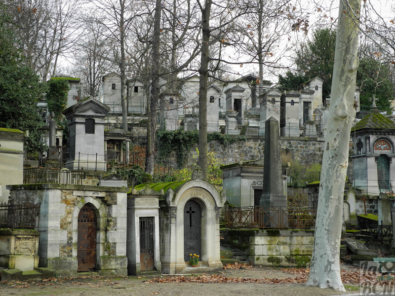 Uno de los rincones de Père-Lachaise