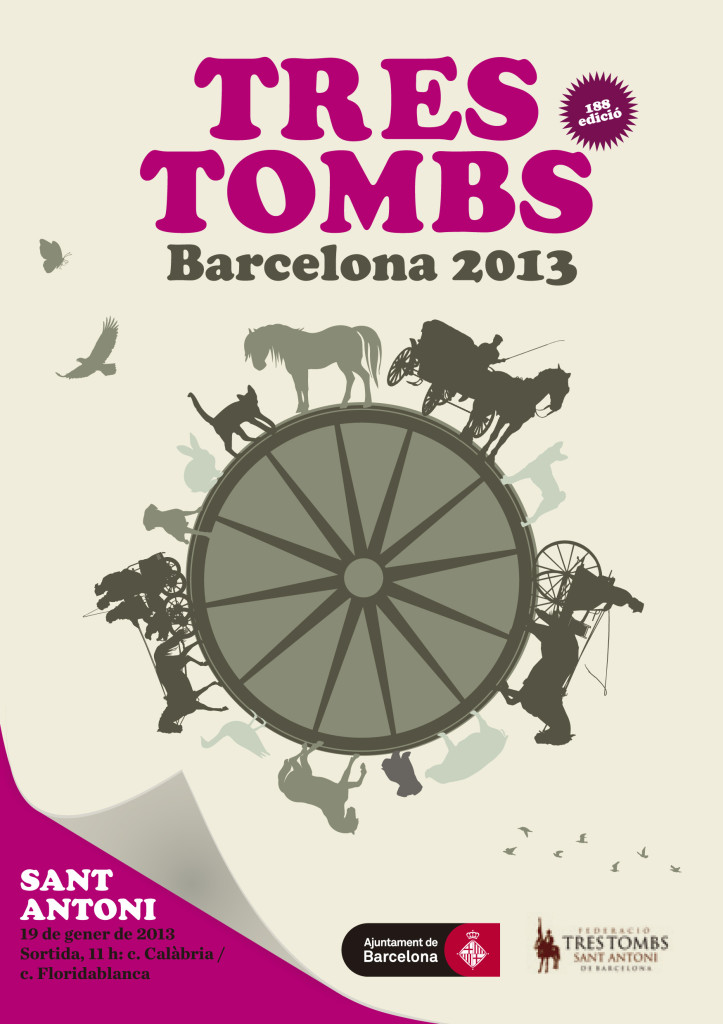 cartell tres tombs 2013